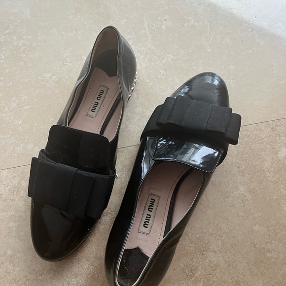 Miu Miu Studded Flats - Picture 5 of 7